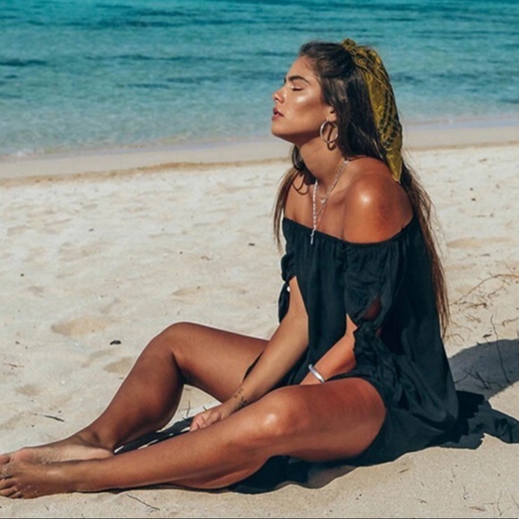💕PINK POOL Other - BLACK COVER UP